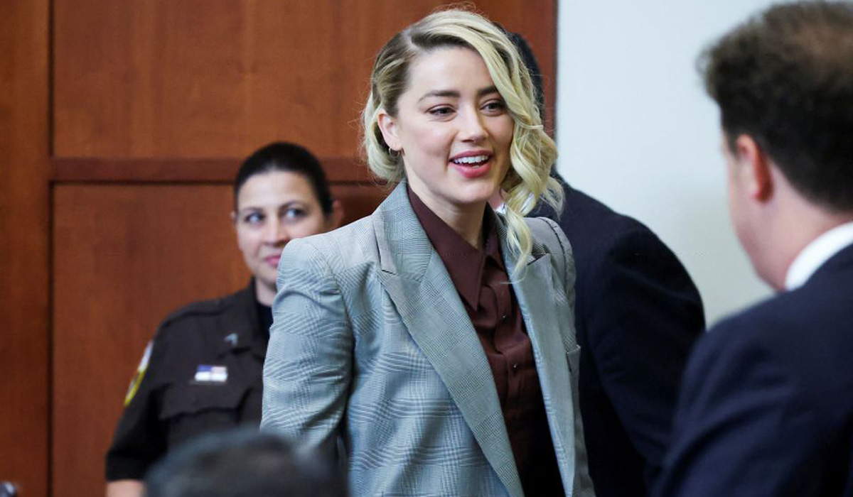 Actor Amber Heard